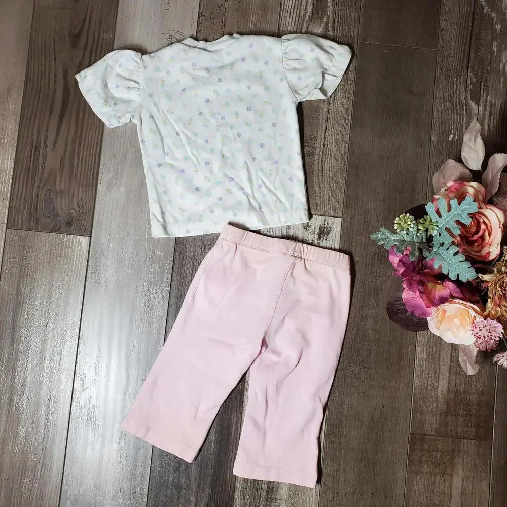 Vintage Old Navy Baby Girl Ice Cream 2pc Outfit Size 6-12m EUC - Picture 3 of 15